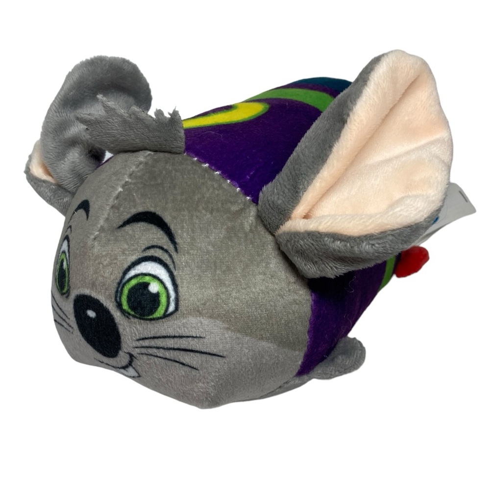 Good Stuff Stackable Bun Bun Chuck E. Cheese Stuffed‎ Plush Mouse 7"